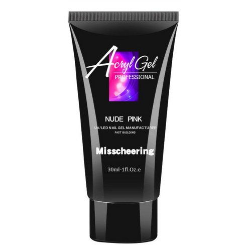 스위스녹스 셀프 인조 손톱 연장 베이직 폴리젤 30ml, 1개, 누드핑크