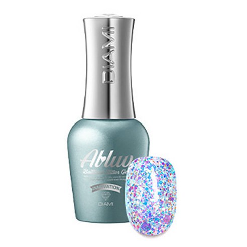 다이아미 올럽 글리터 컬러젤 14ml, AL-015 아쿠아글램, 1개