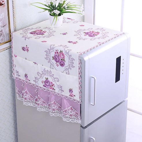카리스 고급 유로피안 스타일 세탁기 냉장고 커버, A01