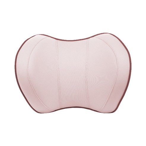 블럭마트 차량용품 메모리폼 목베개, 크림, 1개