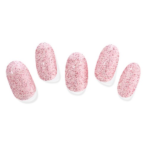 모노몬드 젤네일 스티커, 1개, 135 Pink glitter