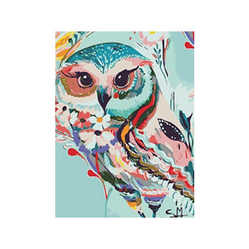 DIY 명화 그리기 캔버스 유화 그림 물감 세트 coquad004 I72, 083