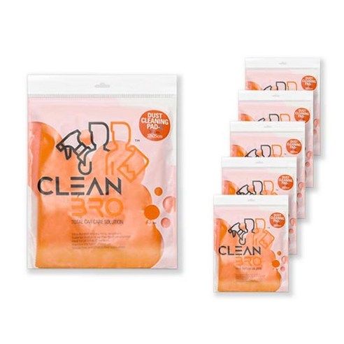 클린브로 Reuse Dust Remove 먼지제거 패드 L, 6개
