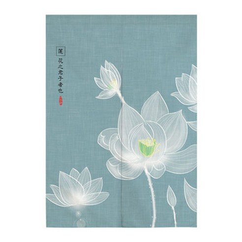 고요한 자연 속에 있는 느낌 패브릭 가리개 커튼, 04