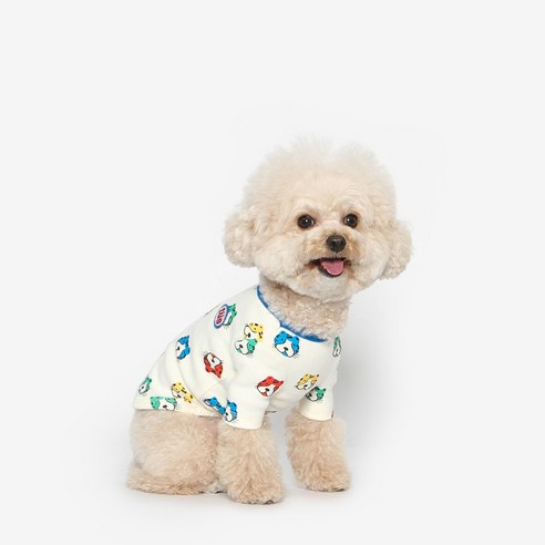 투스투스 강아지 어흥이 티셔츠, 멀티