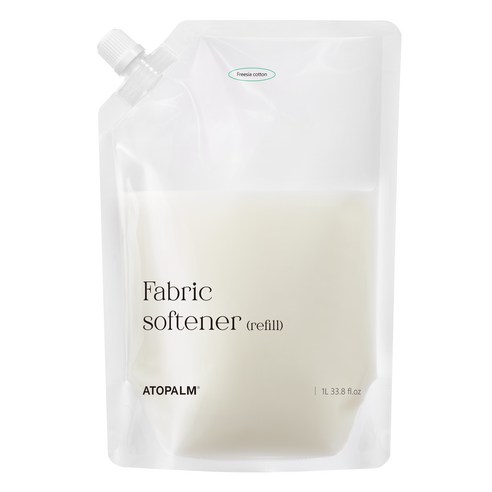 아토팜 섬유유연제 프리지아코튼향 리필, 1000ml, 1개