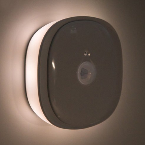 원하 컴스 심플 LED 무선 원형 센서등 EK, 주백색(EK122), 1개