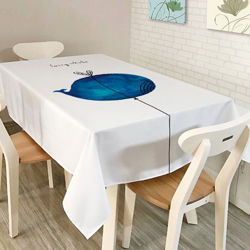 마켓A 모던 미니멀스타일 아트 테이블커버, TYPE 2, 150 x 210 cm