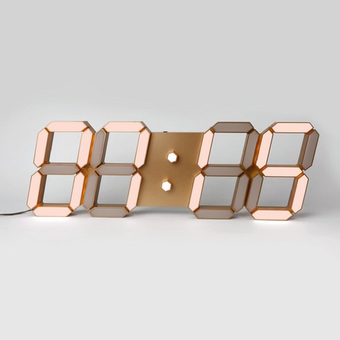 로이레트니 2세대 LED PLUS + 오리지널 골드에디션 벽시계 6.6m, 웜베이지