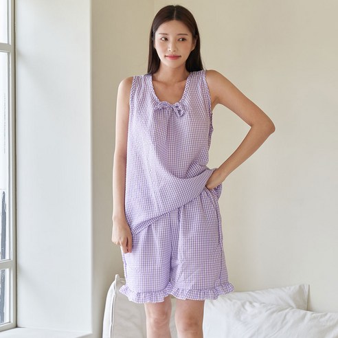 "열대야, 이제 안녕!" 꿀잠 보장하는 마법 같은 여름 잠옷 투피스 여름잠옷지지미