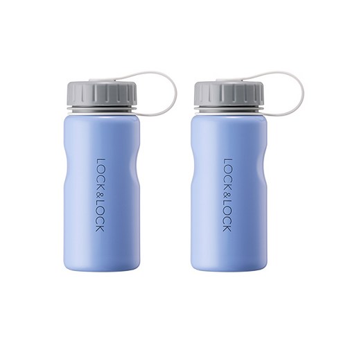 락앤락 스텐 이지그립 물병 400ML 1+1, 라이트블루, 2개