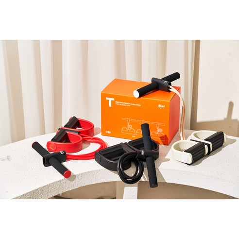 신체 강도를 높이는 운동에 최적화된 아케이 무브 3단계 텐션밴드세트