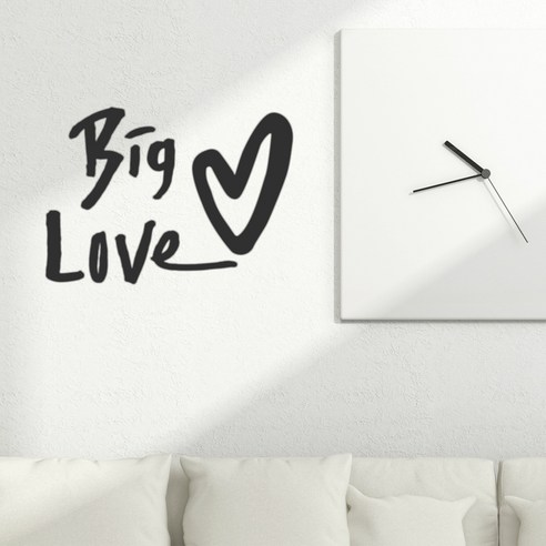 1AM 캘리그라피 포인트스티커 Season3 사랑테마 01 Big love, 진회