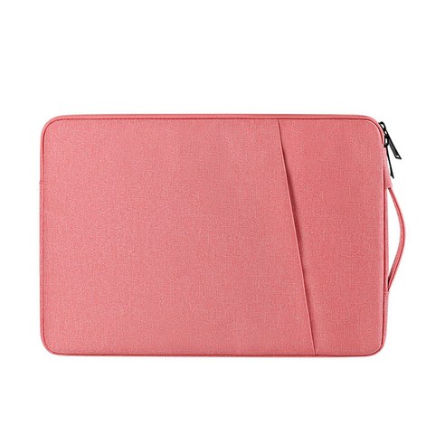 리코프 사선라인 방수 태블릿 노트북 파우치, 핑크