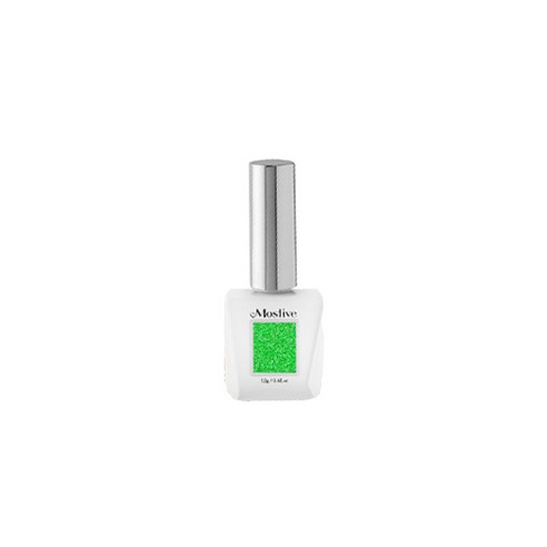 모스티브 트롯피칼 형광 글리터 시럽 젤네일 12ml, MG-028 연두, 1개