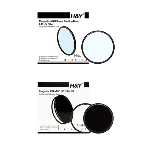 에이치앤와이 마그네틱 장노출 HD MRC Nano L41 + IR ND100만 Filter Kit 77mm 필터 세트