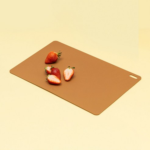 메종오브제 시에르 TPU 안심 도마, 브라운, 1개