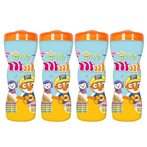 프로엠 유기농까까 곡물과자 통 40g, 곡물, 4개