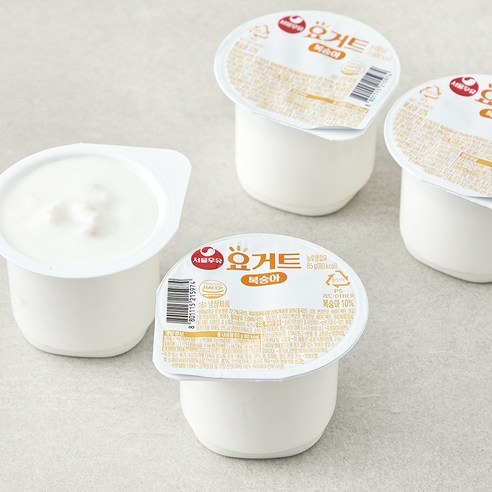 서울우유 요거트 복숭아, 85g, 4개입, 1개