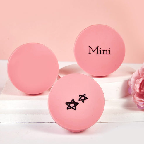 셀프천사 미니 DIY 비비 쿠션 케이스 5g, 핑크 무지, 1개