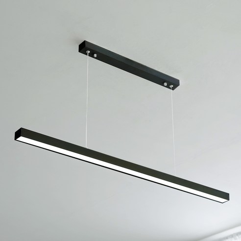 라인펜던트 LED 40W 100cm 6 500K, 화이트