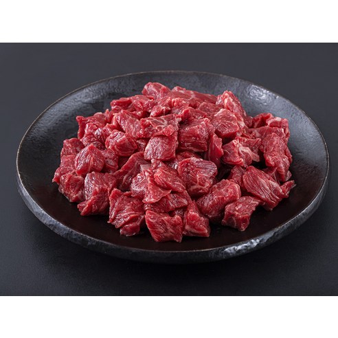 안전한 1+등급 화담우 한우로 푸짐한 국거리 요리를