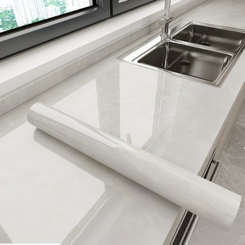 낡은 공간, 숨겨진 보석으로! ✨ 시트지로 만드는 마법 같은 변화 싱크대상판시트지