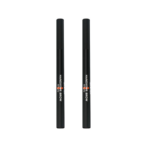 핸섬 아이 브로우 0.8g, 그레이쉬 브라운, 2개