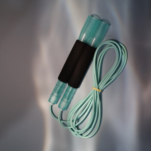 제이에프로프 트윙클 스펀지 스피드 줄넘기, 민트색, 1개
