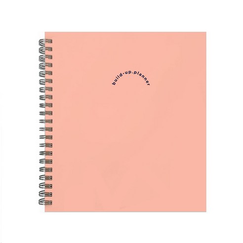 지유 빌드업 플래너 6개월, 소프트 핑크