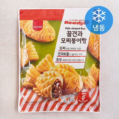 레디비 삼립 꿀견과 모찌붕어빵 (냉동), 70g, 8개입, 1개