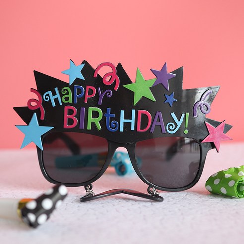 정월나나 기념일 생일파티 인싸 선글라스, 1개, 스타일 09