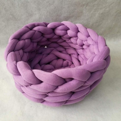 마켓피아 반려동물 핸드메이드 diy재료 집 50cm, 1개, 13 자주색