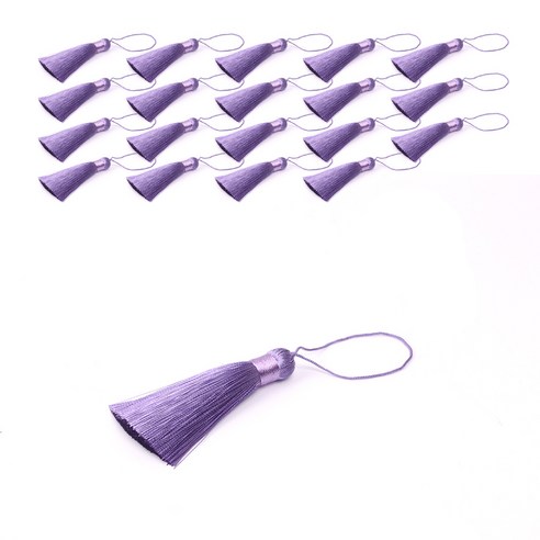 홈앤라이프 베이직 태슬, 라벤더, 20개
