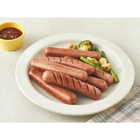 탱글함에 반하고 건강까지 생각한 콘킹 후랑크 소시지 그린!