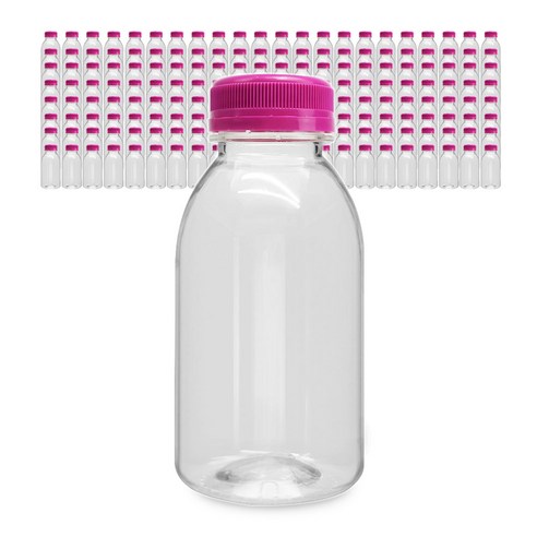 미르 우유 투명 CU보라캡 페트병, 300ml, 223개