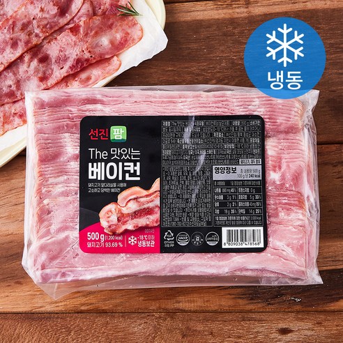 선진팜 The 맛있는 베이컨 (냉동), 500g, 4개