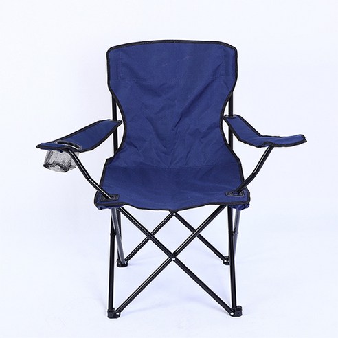 낚시 캠핑 접이식 의자, 네이비, 1개