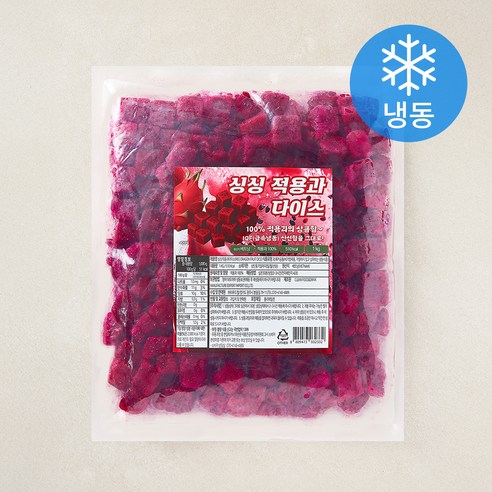 [로켓프레시] 지엔씨푸드 싱싱 적용과 다이스 (냉동)