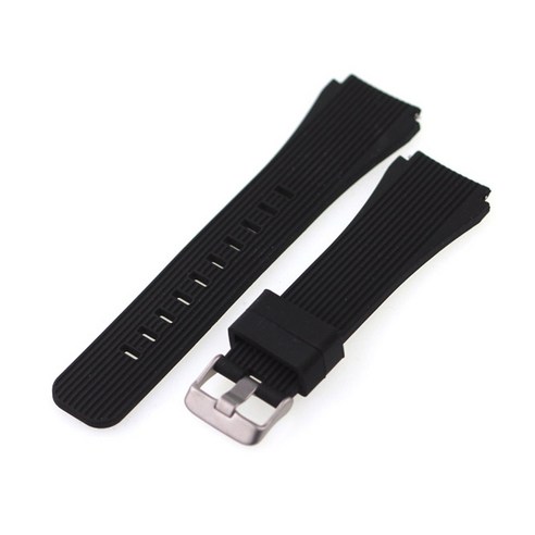 갤럭시 워치 46mm SM-R800 호환 밴드 우레탄 스트랩, GW-RAUR22BK, RAUR_BK