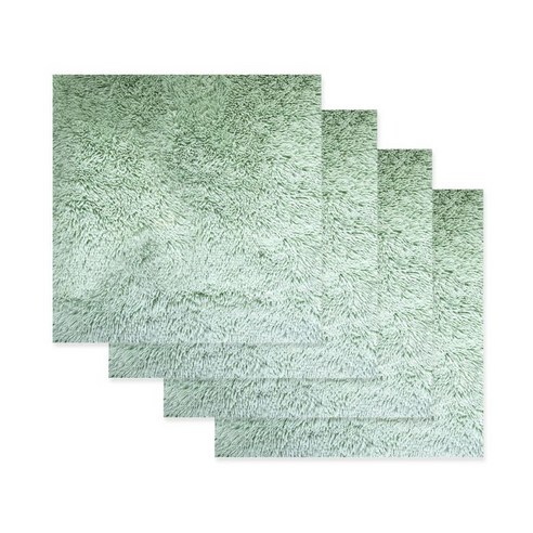 대한 플러피 퍼 배경천 소형 40 x 50 cm BF-022, BF-022(그린), 4개