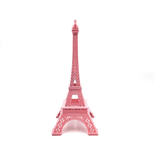 못난이상점 컬러 에펠탑 장식품: 사계절용 핑크계열 아이템