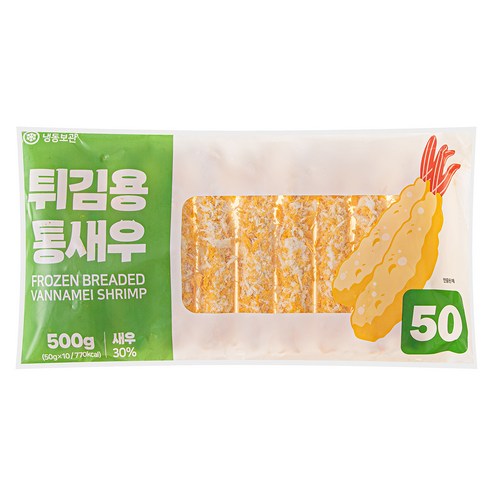 바다의 진정한 맛을 담은 튀김용 통새우로, 편리함과 맛의 조화를 선사합니다.