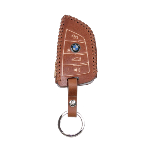 시에나 럭셔리 자동차 키케이스 키홀더, 브라운, BMW D  Type