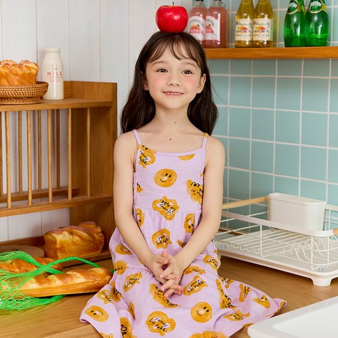 릴리푸리 여아용 캉캉 브레드 원피스
