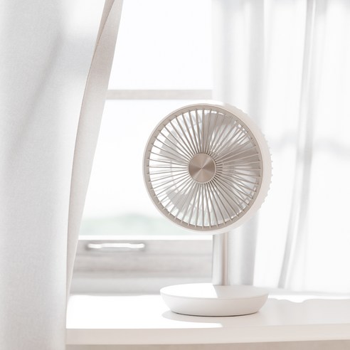 솔러스에어 무선 좌우회전 타이머 탁상용 선풍기 AIR604TF: 시원함과 편안함을 위한 최적의 선택