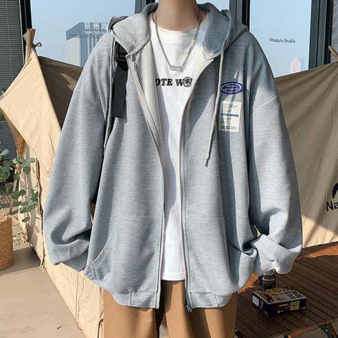 남성용 DM 신드 데일리 후드 집업