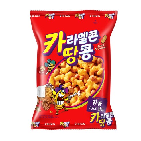 카라멜콘 땅콩, 125g, 1개