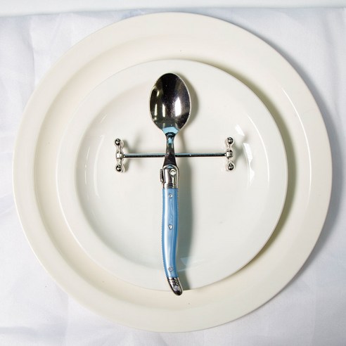 장네론 라귀올 케익스푼 15.5cm, 블루, 1개