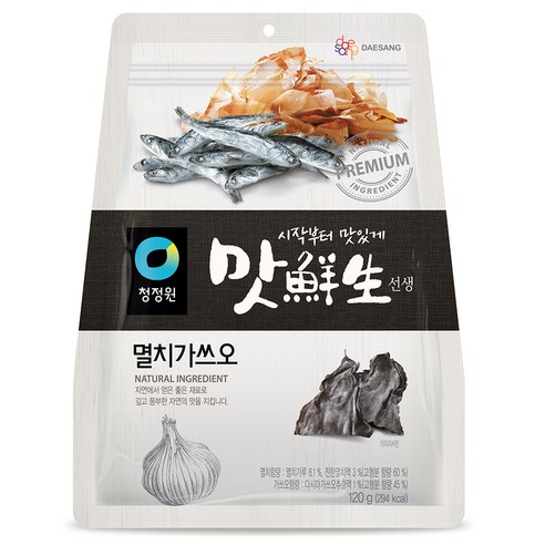 대상 청정원 맛선생 멸치가 쓰오 분말, 120g, 1개